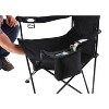 Coleman Quad Portable Camping Chair with Built-In Cooler - Black - image 3 of 4