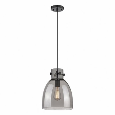 Newton Bell - 1 Light Pendant In Industrial Style-12.5 Inches Tall and 10 Inches Wide