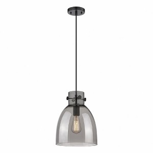 Newton Bell - 1 Light Pendant In Industrial Style-12.5 Inches Tall and 10 Inches Wide - 1 of 1