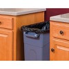 Racxily Wastebasket Trash Container, 23 Gallon Stackable Trash, Plastic Highboy Garbage Container, Black - 4 of 4