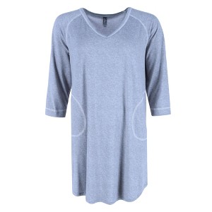 PJ Couture Women's Large Flower Pajama Sleep Shirt - 1 of 4