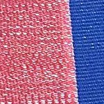 blue and red
