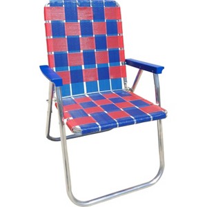 Lawn Chair USA Folding Aluminum Classic Webbed Chair - 1 of 4