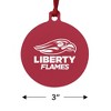 Liberty University Secondary Logo Aluminum Holiday Christmas Tree Ornament - 3 of 4