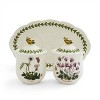 Portmeirion Botanic Garden Bouquet 3-Piece Jam Jar Set - Condiment Bowls with Lid & Tray, Assorted Floral & Butterfly Design - 2 of 4