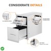 Outdoor Kitchen Drawers w/ Paper Towel Holder 13" W x 20.5" H x 23" D/16" W x 21" H x 23" D Triple BBQ - 4 of 4