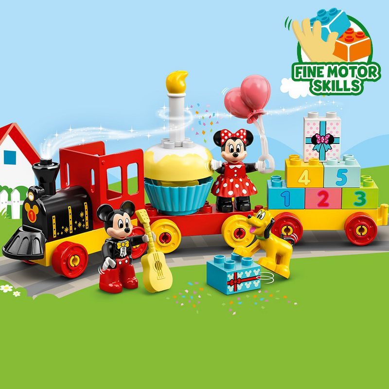 LEGO DUPLO Disney Mickey &#38; Minnie Birthday Train Toy 10941, 5 of 11