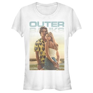 Juniors Womens Outer Banks John B and Sarah T-Shirt - 1 of 4