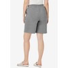 Jessica London Women's Plus Size Soft Ease Knit Shorts - 3 of 4