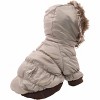 Pet Life (R) Classic Metallic Fashion 3M Insulated Dog Coat Parka with Removable Hood - 3 of 4