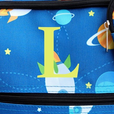 The Lakeside Collection 3-Pc. Kid's Monogrammed Space-Themed Luggage Sets