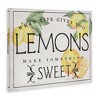 Stupell Industries Bold Vintage Life Gives Lemons Canvas Art, 20" x 16" - 2 of 4