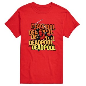 Men's - Marvel - Deadpool Katana Pose Short Sleeve Graphic T-Shirt - 1 of 4
