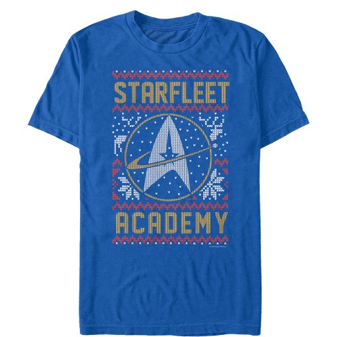 Blue Star Trek Christmas Sweater