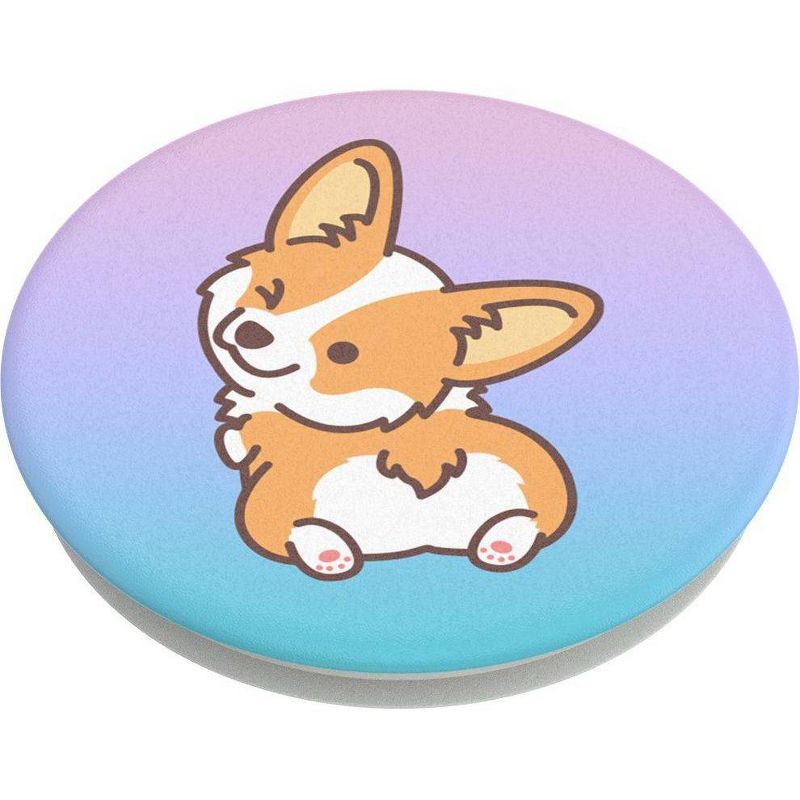 PopSockets PopGrip Animal Friend Cell Phone Grip &#38; Stand - Cheeky Corgi, 4 of 7