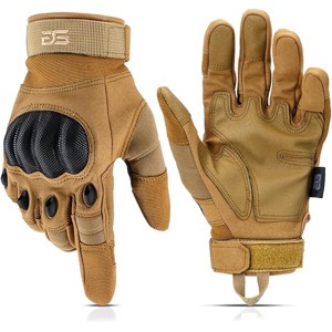 Tactical Shooting Hard Knuckle Gloves for Men and Woman with Touchscreen Fingers - Durable Comfortable Hand-Gear for Outdoor Work Hunting - 1 of 1