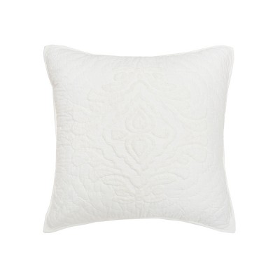 EY Essentials 26" x 26" Shyla Dove Cotton Euro Sham - Machine Washable