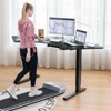 Costway Dual-motor L Shaped Standing Desk Ergonomic Sit Stand Computer Workstation Touch Control Panel Electric Height-adjustable Desk Home Office - image 4 of 4