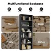 CAVINAS 5/6-Tier Bookshelf for Home Office,Freestanding Tall Open Display Storage Shelf,53/63"H Industrial Bookcase with Anti-Tip Device - 4 of 4