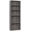 NicBex Transitional Bookcase 3/4/5 Tier Low-Profile Design Grey Eco-Friendly Laminate Bedroom Office Floating Shelf Effect - 4 of 4