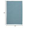 Colonial Mills Simply Home Solid Area Rug - Federal Blue 4' square - 2 of 2