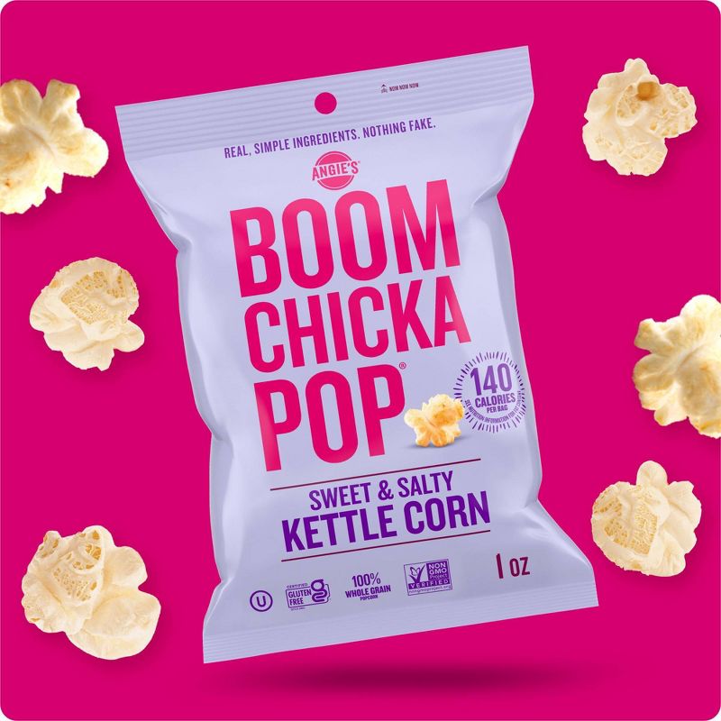 Angie&#39;s Boomchickapop Sweet and Salty Kettle Corn Popcorn - 1oz, 3 of 7