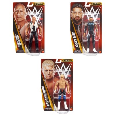 WWE Main Event Top Picks 2026 Set of 3 Wave 1 Action Figures