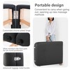FDW PayLessHere Massage Table Massage Bed Spa Bed 73 Inch Height Adjustable 2 Fold Massage Table W/Carry Case Portable Salon Bed,Black - 2 of 4
