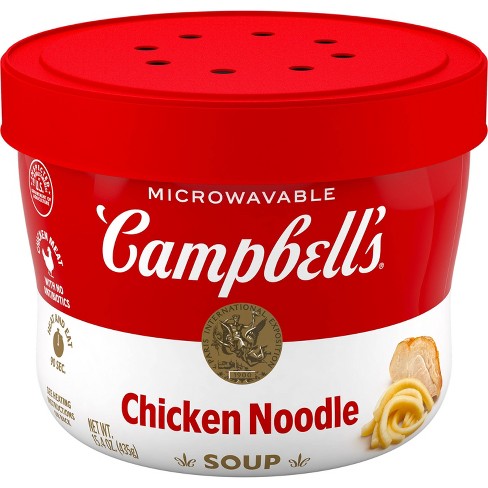 Campbell's Chicken Noodle Soup Microwaveable Cup - 15.4oz