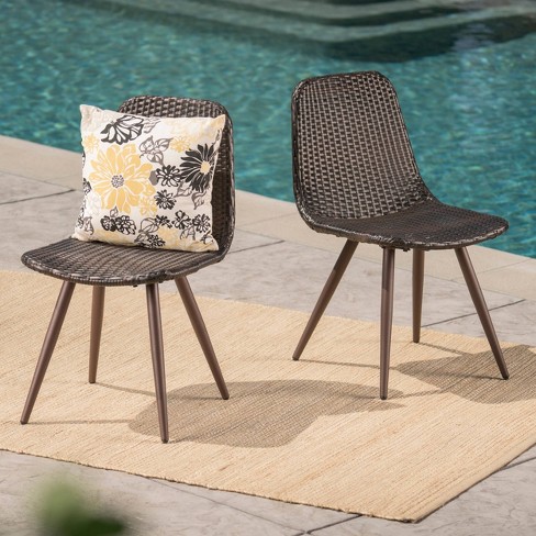 Target wicker hot sale dining chairs