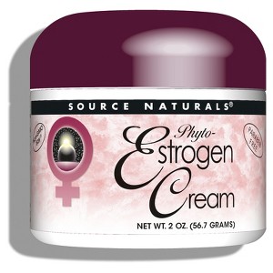 SuperSmart Phyto-Estrogen Cream Liposomal Delivery - with Pomegranate, Soy Isoflavone, Lecithin - for Women | Non-GMO & Gluten Free - 2 Oz/ 56.7g - 1 of 1