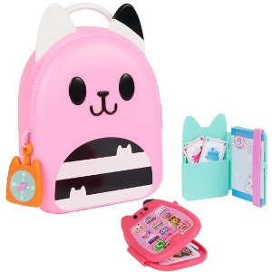 Gabby’s Dollhouse, Gabby Girl On-The-Go Travel Set, Pretend Play Travel Toys, Toy Passport, Toy Phone and Compass Charm, Kids Toys for Girls & Boys 3+ - 1 of 4