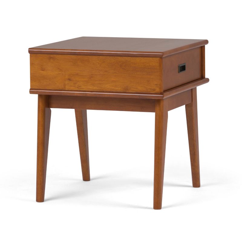 Tierney Solid Hardwood Mid Century Side Table - Wyndenhall, 5 of 7