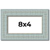 PosterPalooza | Panoramic Refined Blue Picture Frame - UV Acrylic, Foam Board Backing, Hanging Hardware - 2 of 4