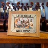 Pavilion Gift Company - Music People - 9.5" x 7.5" Frame (Holds 6" x 4" Photo) - Single Image Frames - 2 of 4