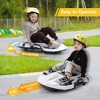 Sandinrayli 18-Volt Kids Ride on Drift Car Electric Drifting Car with 360 Degree Rotating, Flashing Lights and Music - 4 of 4