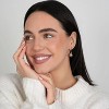 18K Gold Caged Pearl Drop Earrings | Lightweight Minimalist Gift for Her - 2 of 4