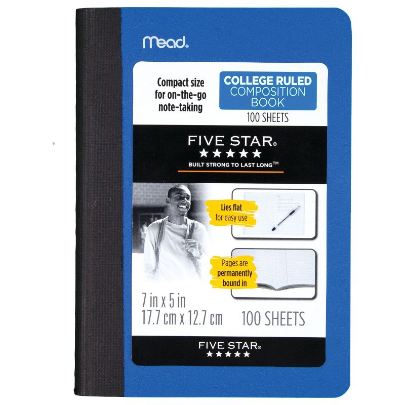 Mead 5x7 Spiral Subject Notebook Assorted Colors, 4 of 14