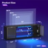 Bestier 57" Gaming Entertainment Center for PS5 with LED TV Stand for up to 65" TVs with Storage Cabinets & Adjustable Shelf - 2 of 4