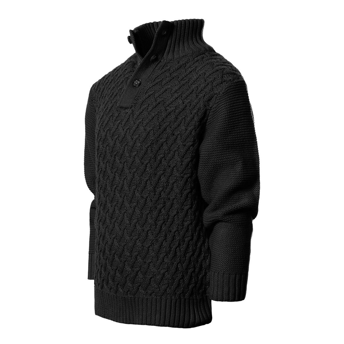 Gioberti Boy's Mock Neck Pullover Knitted Sweater - thumbnail 3