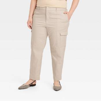 Women's High-Rise Ankle Length Paperbag Pants - A New Day™ Brown XL –  Target Inventory Checker – BrickSeek