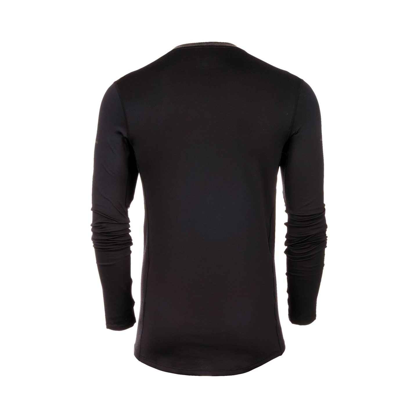 Mizuno Men's Breath Thermo® Long Sleeve, Medium, Black, цвет: Чёрный — фото 2