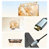 DisplayPort to HDMI Cable , 4K DP to HDMI Adapter Cable, High-Speed HDMI Converter, Plug & Play for PC Laptop Monitor - 3 of 4