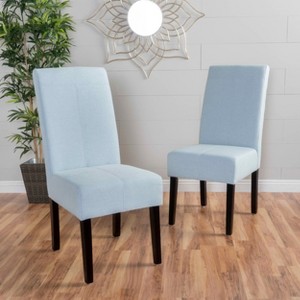 MAYEERTY Set of 2 Pertica KD Dining Chairs, Detachable Design Solid Frame, Dining Room - 1 of 4