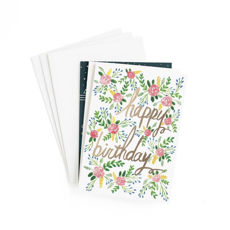 3ct Everyday Card Pack Birthday, 1 of 5