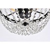 Elegant Lighting Kylie 12 inch flush mount in black - 4 of 4
