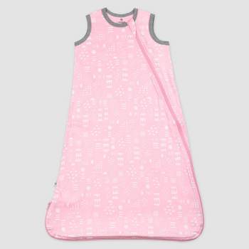 Honest Baby Organic Cotton Interlock Wearable Blanket - Pattern Play Pink