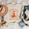 Simply Sage Market Women's Graphic Sweatshirt Coquette Pumpkin Spice Coffee - 3 of 4