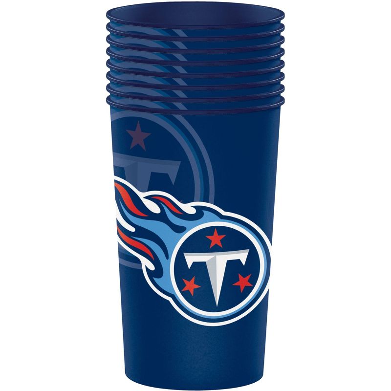 22oz 8ct Tennessee Titans Football Souvenir Cups, 2 of 4