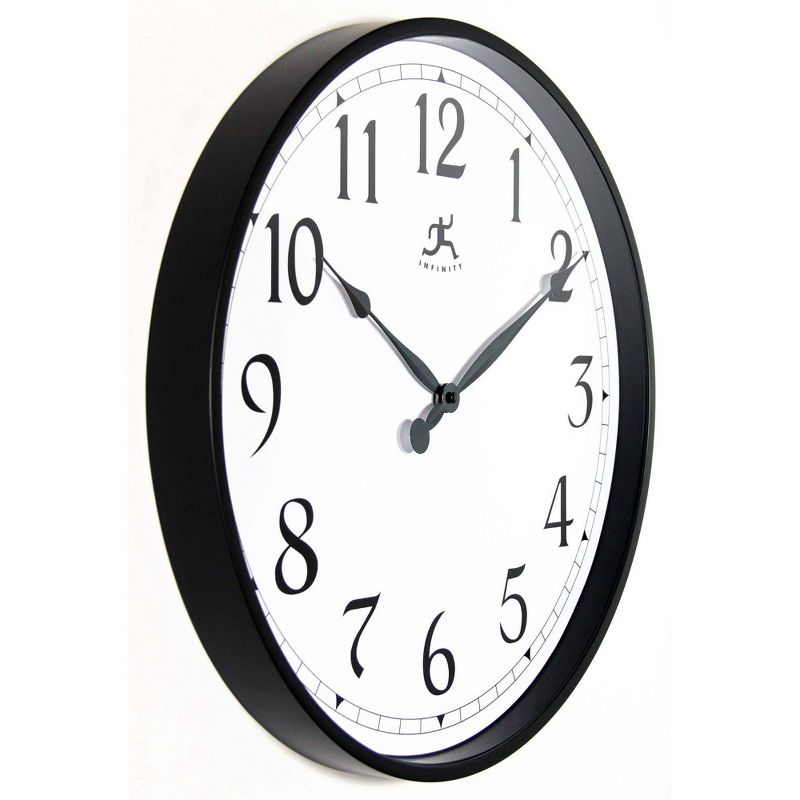 18" Silent Movement Wall Clock - Infinity Instruments, 4 of 8